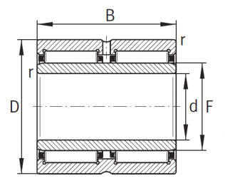 Подшипник Серия NA Подшипник NA 69/32 ZW XL по выгодным ценам Сальск